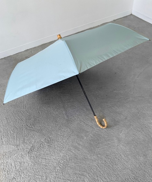 Birthday room（バースデイルーム）の「晴雨兼用UVカットバンブー折りたたみ傘（折りたたみ傘・レディース・ライトブルー/ブラック/ベージュ/ネイビー/ピンク/ライトグリーン・FREE）」の20枚目の写真