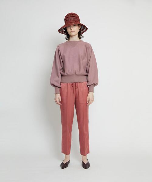 La Maison de Lyllis（メゾンドリリス）の「＜La maison de Lyllis＞TULIP ハット ◆（ハット・レディース・オリーブ/ワインレッド・FREE）」の6枚目の写真