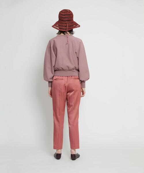 La Maison de Lyllis（メゾンドリリス）の「＜La maison de Lyllis＞TULIP ハット ◆（ハット・レディース・オリーブ/ワインレッド・FREE）」の5枚目の写真