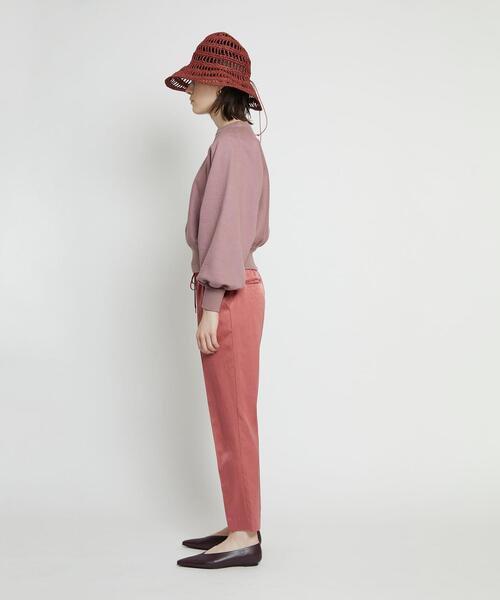 La Maison de Lyllis（メゾンドリリス）の「＜La maison de Lyllis＞TULIP ハット ◆（ハット・レディース・オリーブ/ワインレッド・FREE）」の4枚目の写真