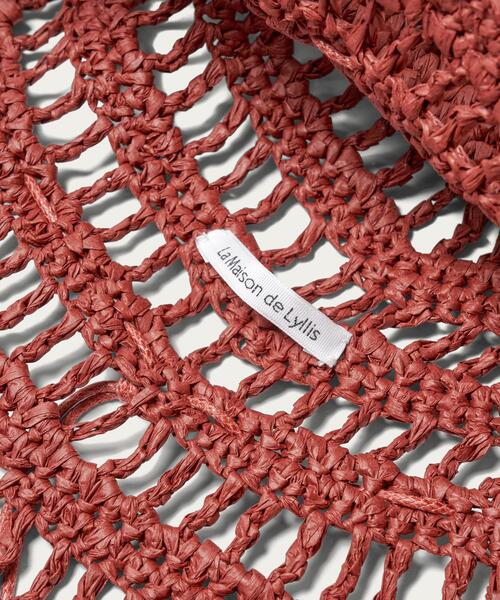 La Maison de Lyllis（メゾンドリリス）の「＜La maison de Lyllis＞TULIP ハット ◆（ハット・レディース・オリーブ/ワインレッド・FREE）」の3枚目の写真