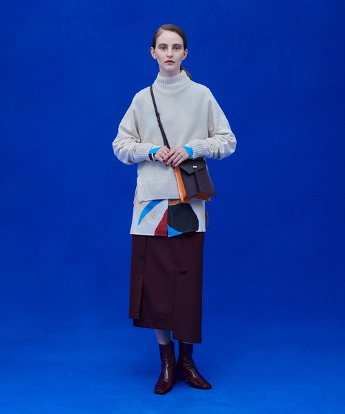 UNITED TOKYO（ユナイテッドトウキョウ）の「イクリプスミニサコッシュ（ハンドバッグ・レディース・ブラック/ブラウン・FREE）」の4枚目の写真