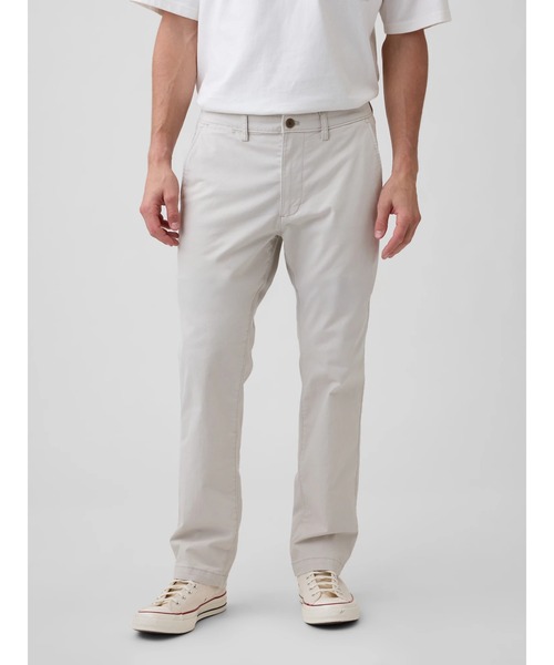 GAP(ギャップ)の「Gapflex エッセンシャル カーキ ストレートフィットパンツ(チノパンツ・メンズ・ベージュ/ネイビー/ブラック/スミクロ/グレー/ライトブラック・31W 30L/34W 30L/32W 30L/30W 30L/31W 32L/36W 30L/29W 30L/28W 30L/28W 32L/32W 32L/34W 32L/36W 32L/38W 30L/33W 32L/33W 30L/30W 32L/38W 32L/29W 32L)」の5枚目の写真