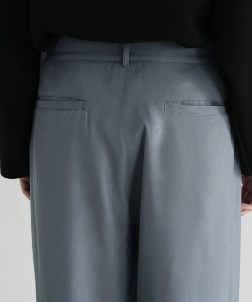 LILL（リル）の「ポリトロディープタックワイドバルーンパンツ（その他パンツ・メンズ・ブルーグレー/ブラウン/ブラック/モカ・M/XL/L/S）」の19枚目の写真