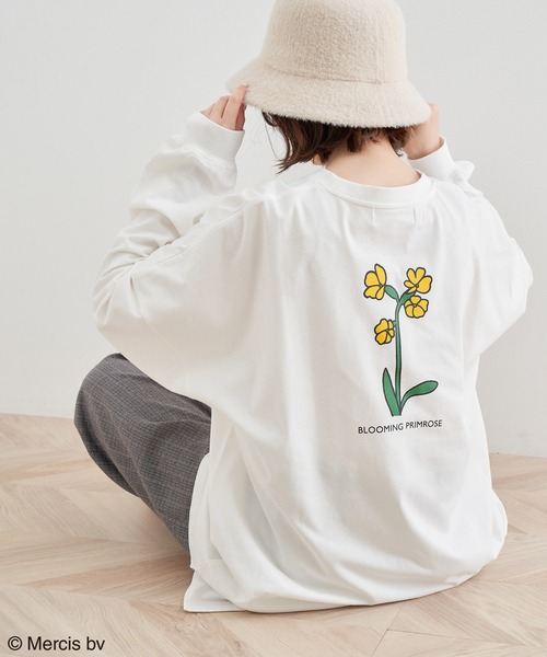Miffy( ミッフィー)の「【miffy×ROPE' PICNIC】アソートロングTシャツ(Tシャツ/カットソー・レディース・ホワイト系その他/チャコールグレー/ホワイト系その他3/イエロー・38)」の4枚目の写真