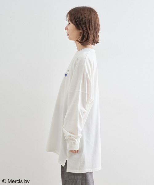 Miffy( ミッフィー)の「【miffy×ROPE' PICNIC】アソートロングTシャツ(Tシャツ/カットソー・レディース・ホワイト系その他/チャコールグレー/ホワイト系その他3/イエロー・38)」の8枚目の写真