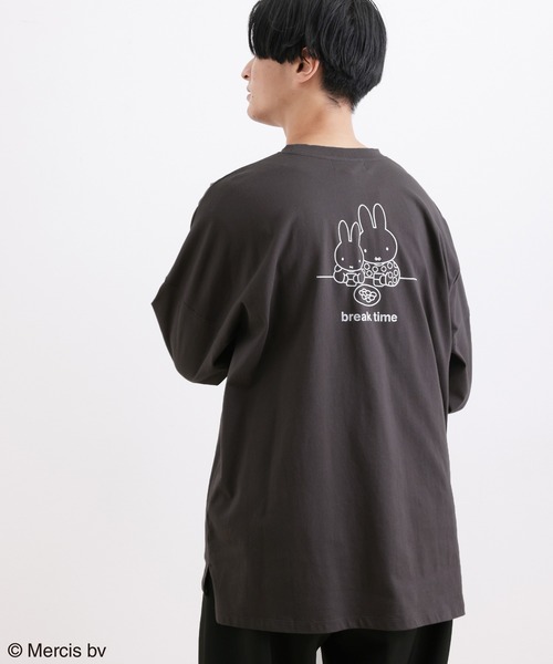 Miffy( ミッフィー)の「【miffy×ROPE' PICNIC】アソートロングTシャツ(Tシャツ/カットソー・レディース・ホワイト系その他/チャコールグレー/ホワイト系その他3/イエロー・38)」の20枚目の写真