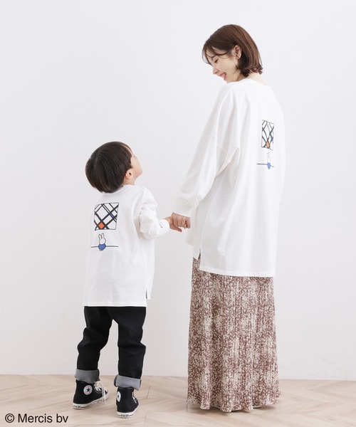 Miffy( ミッフィー)の「【miffy×ROPE' PICNIC】アソートロングTシャツ(Tシャツ/カットソー・レディース・ホワイト系その他/チャコールグレー/ホワイト系その他3/イエロー・38)」の22枚目の写真