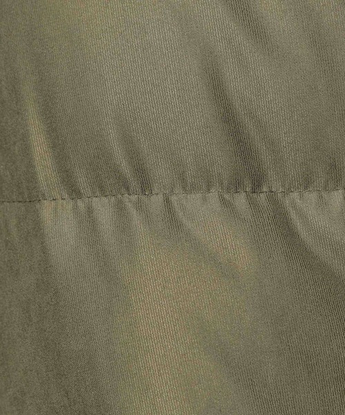 BAYFLOW（ベイフロー）の「コーデュロイダウン（ダウンジャケット/コート・レディース・ベージュ/カーキ/ブルー・FREE）」の7枚目の写真