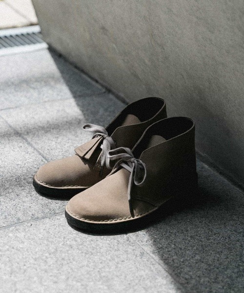 Clarks（クラークス）の「Clarks Desert Boot for UR EX（ブーツ・メンズ・グレー・7/8/6.5/8.5/7.5/9）」の16枚目の写真