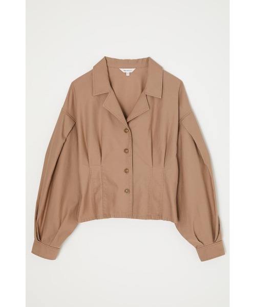 MOUSSY（マウジー）の「WIDE SLEEVE TUCK シャツ（シャツ
