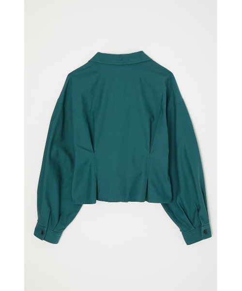 MOUSSY（マウジー）の「WIDE SLEEVE TUCK シャツ（シャツ/ブラウス・レディース・カーキ/オレンジ/ライトベージュ/ライトブラック・FREE）」の19枚目の写真