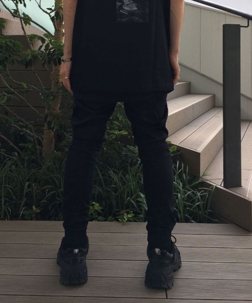 DANKE SCHON（ダンケシェーン）の「DankeSchon/ダンケシェーン/サテンリブパンツ（その他パンツ・メンズ・ブラック・MEDIUM/LARGE/X-LARGE）」の7枚目の写真