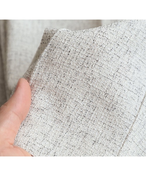 reca（レカ）の「ツイードテーパードパンツ（その他パンツ・レディース・ライトグレー/アイボリー/ブラック・M/L）」の12枚目の写真