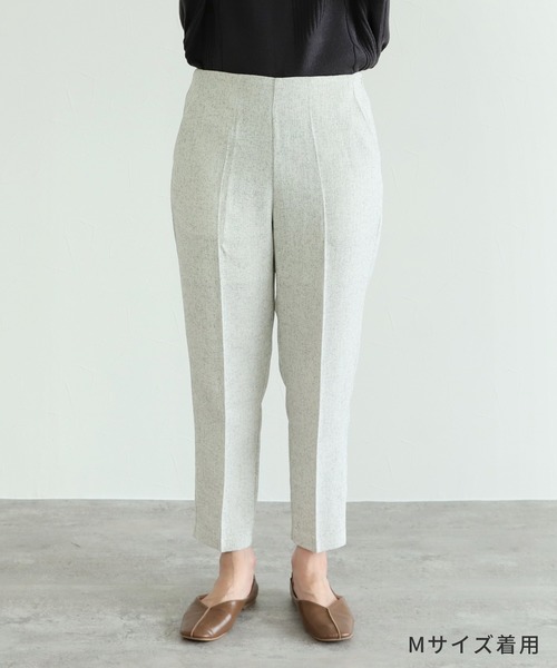 reca（レカ）の「ツイードテーパードパンツ（その他パンツ・レディース・ライトグレー/アイボリー/ブラック・M/L）」の6枚目の写真