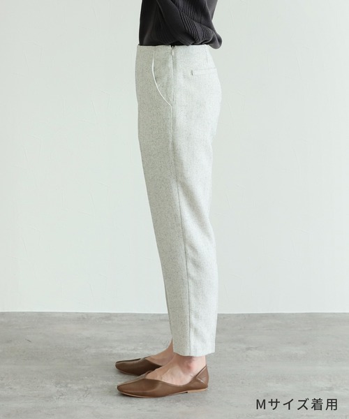 reca（レカ）の「ツイードテーパードパンツ（その他パンツ・レディース・ライトグレー/アイボリー/ブラック・M/L）」の21枚目の写真