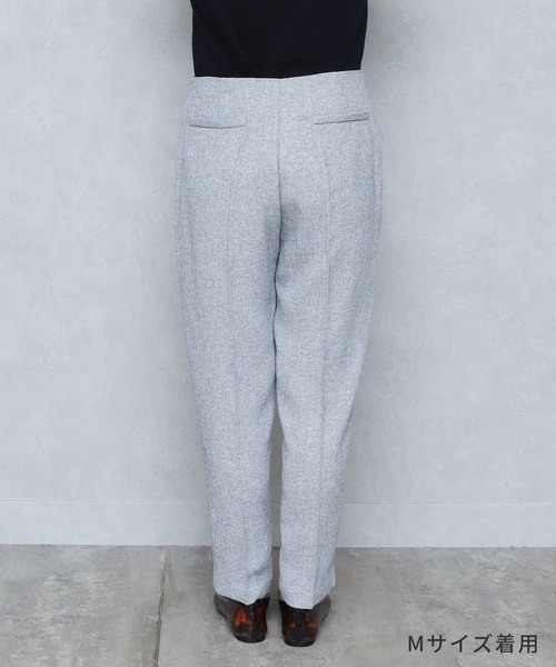 reca（レカ）の「ツイードテーパードパンツ（その他パンツ・レディース・ライトグレー/アイボリー/ブラック・M/L）」の7枚目の写真