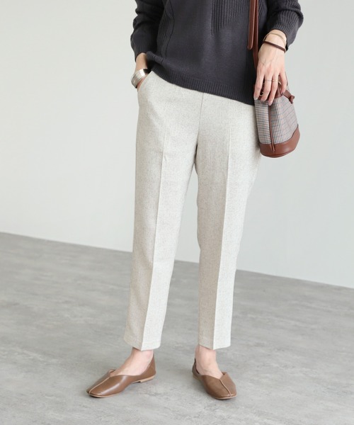 reca（レカ）の「ツイードテーパードパンツ（その他パンツ・レディース・ライトグレー/アイボリー/ブラック・M/L）」の19枚目の写真