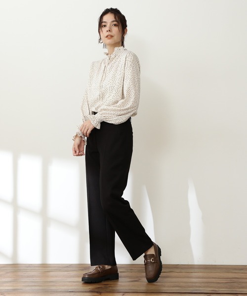 N.（N. Natural Beauty Basic）（エヌエヌナチュラルビューティーベーシック）の「◆フロントポケットストレートパンツ（その他パンツ・レディース・ブラック/ピンク/ブルー/グリーン・MEDIUM）」の15枚目の写真