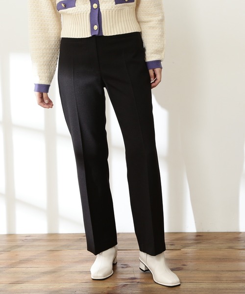 N.（N. Natural Beauty Basic）（エヌエヌナチュラルビューティーベーシック）の「◆フロントポケットストレートパンツ（その他パンツ・レディース・ブラック/ピンク/ブルー/グリーン・MEDIUM）」の5枚目の写真