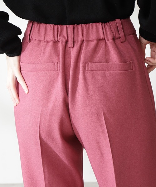 N.（N. Natural Beauty Basic）（エヌエヌナチュラルビューティーベーシック）の「◆フロントポケットストレートパンツ（その他パンツ・レディース・ブラック/ピンク/ブルー/グリーン・MEDIUM）」の12枚目の写真