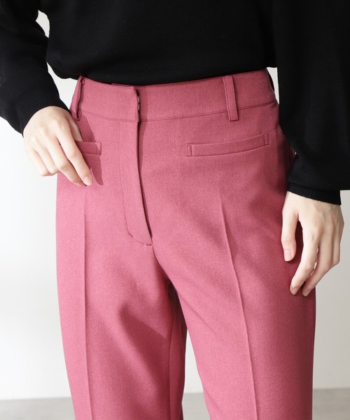N.（N. Natural Beauty Basic）（エヌエヌナチュラルビューティーベーシック）の「◆フロントポケットストレートパンツ（その他パンツ・レディース・ブラック/ピンク/ブルー/グリーン・MEDIUM）」の7枚目の写真