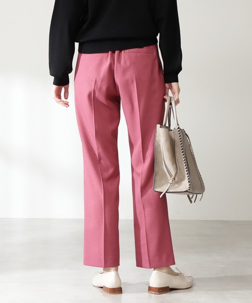 N.（N. Natural Beauty Basic）（エヌエヌナチュラルビューティーベーシック）の「◆フロントポケットストレートパンツ（その他パンツ・レディース・ブラック/ピンク/ブルー/グリーン・MEDIUM）」の9枚目の写真