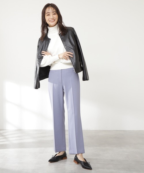 N.（N. Natural Beauty Basic）（エヌエヌナチュラルビューティーベーシック）の「◆フロントポケットストレートパンツ（その他パンツ・レディース・ブラック/ピンク/ブルー/グリーン・MEDIUM）」の11枚目の写真