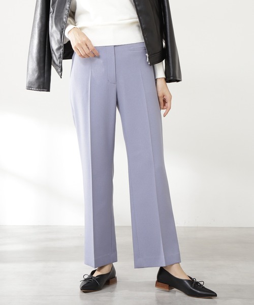 N.（N. Natural Beauty Basic）（エヌエヌナチュラルビューティーベーシック）の「◆フロントポケットストレートパンツ（その他パンツ・レディース・ブラック/ピンク/ブルー/グリーン・MEDIUM）」の6枚目の写真