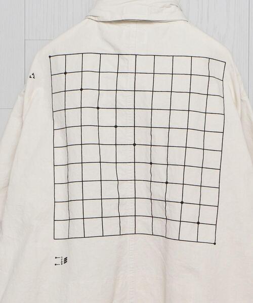 H　BEAUTY&YOUTH UNITED ARROWS（エイチビューティーアンドユースユナイテッドアローズ）の「＜C.E＞MOMENT ZIP JACKET/ジャケット.（ブルゾン・メンズ・オフホワイト・L/M）」の6枚目の写真