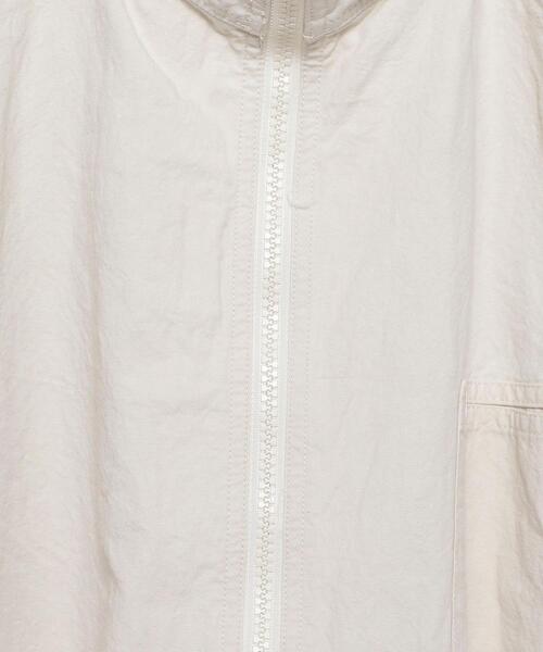 H　BEAUTY&YOUTH UNITED ARROWS（エイチビューティーアンドユースユナイテッドアローズ）の「＜C.E＞MOMENT ZIP JACKET/ジャケット.（ブルゾン・メンズ・オフホワイト・L/M）」の8枚目の写真