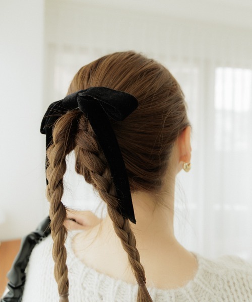 セール】クラシックリボンピン（ヘアピン）｜flower（フラワー）の