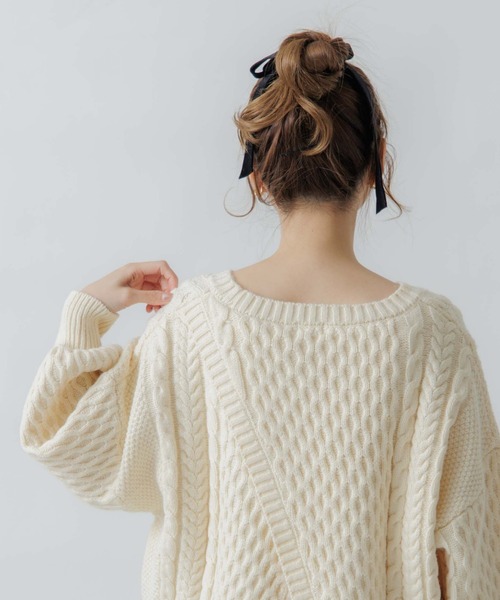 flower（フラワー）の「クラシックリボンピン（ヘアピン・レディース・ブラック/ピンク/ブラウン/グレー・FREE）」の19枚目の写真