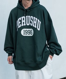 Perushu | Perushuサガラ刺繍ビッグパーカー(パーカー)