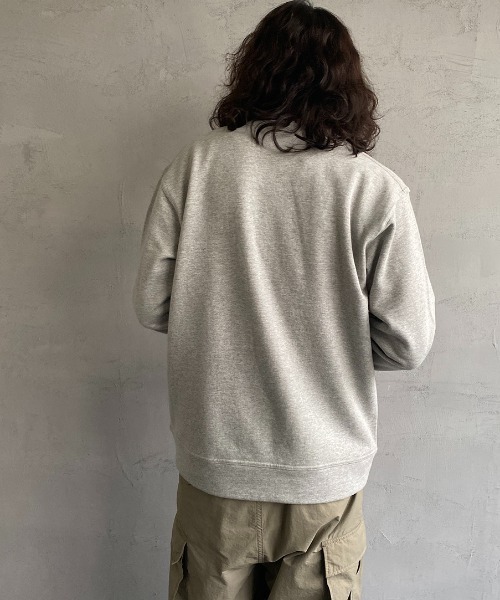 CHUMS（チャムス）の「[CHUMS/チャムス] CHUMS ロゴプリント クルーネックスウェット（スウェット・レディース・ブラック/グレー/ナチュラル・M/L/XL）」の4枚目の写真