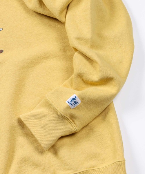 The Endless Summer(エンドレスサマー)の「TES NOSE MANUAL BUHI CREWNECK SWEAT / クルーネックスウェット(スウェット・メンズ・ブラック/サーモンピンク/ライトグレー/イエロー・LARGE/X-LARGE/SMALL/MEDIUM)」の11枚目の写真