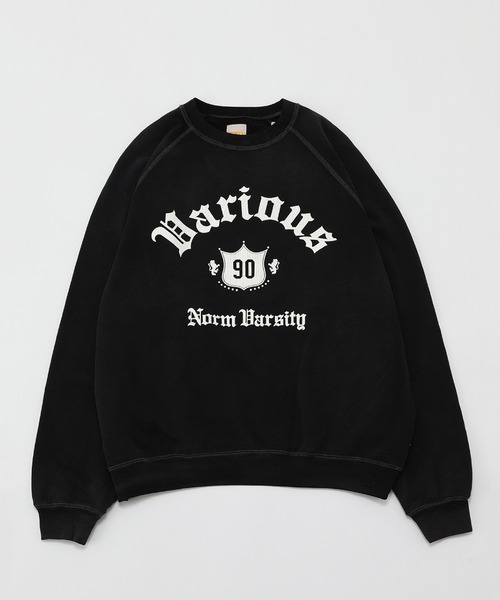 WHO'S WHO gallery（フーズフーギャラリー）の「【KOOKY'N/クーキー】OLDスウェット（スウェット・メンズ・アッシュグレー/ブラック/ネイビー・FREE）」の4枚目の写真