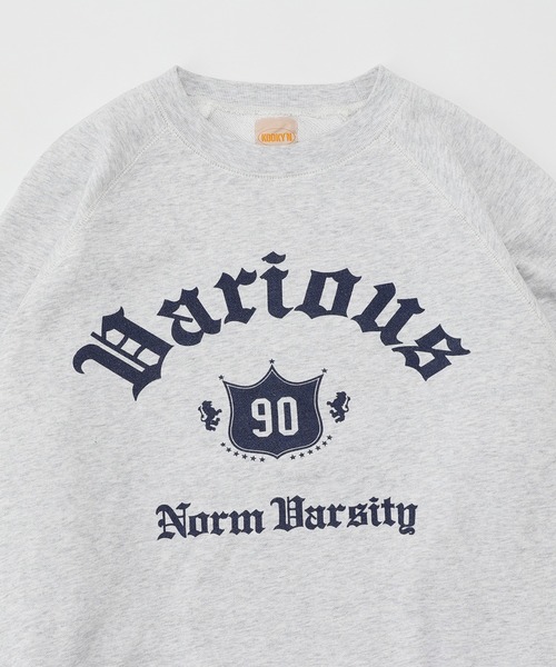 WHO'S WHO gallery（フーズフーギャラリー）の「【KOOKY'N/クーキー】OLDスウェット（スウェット・メンズ・アッシュグレー/ブラック/ネイビー・FREE）」の7枚目の写真