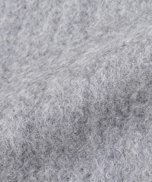 tk.TAKEO KIKUCHI（ティーケータケオキクチ）の「◆ピュアカシミヤBIGマフラー（マフラー・メンズ・ブラック/オフホワイト/ライトグレー系6・00）」の6枚目の写真