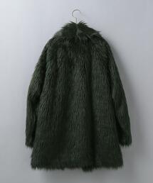 6（ロク）の「＜6(ROKU)＞FAKE FUR COAT/コート（その他アウター