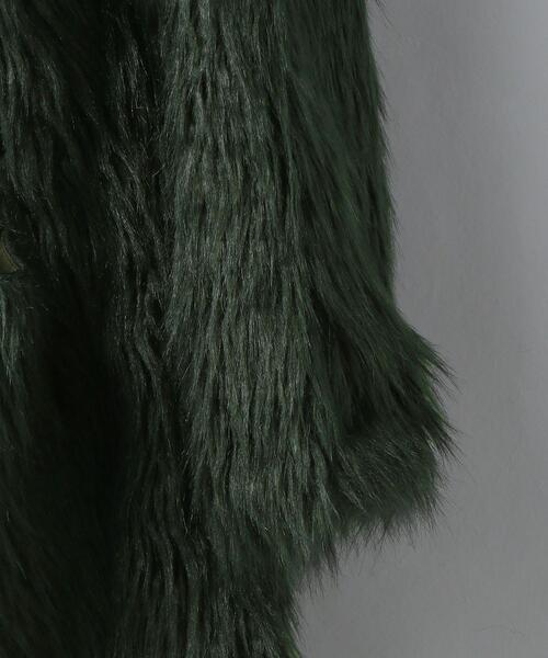 6（ロク）の「＜6(ROKU)＞FAKE FUR COAT/コート（その他アウター