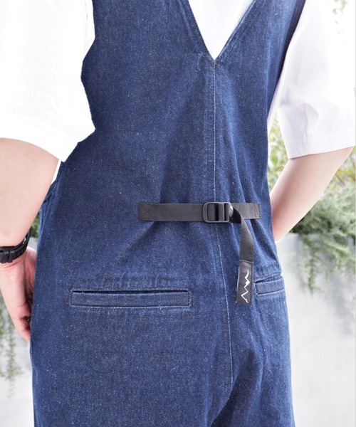 MANASTASH(マナスタッシュ)の「MANASTASH/マナスタッシュ W's CHILLIWACK OVERALLS ウィメンズ チリワックオーバーオール(サロペット/オーバーオール・レディース・ブラック/インディゴブルー/ナチュラル・MEDIUM)」の10枚目の写真