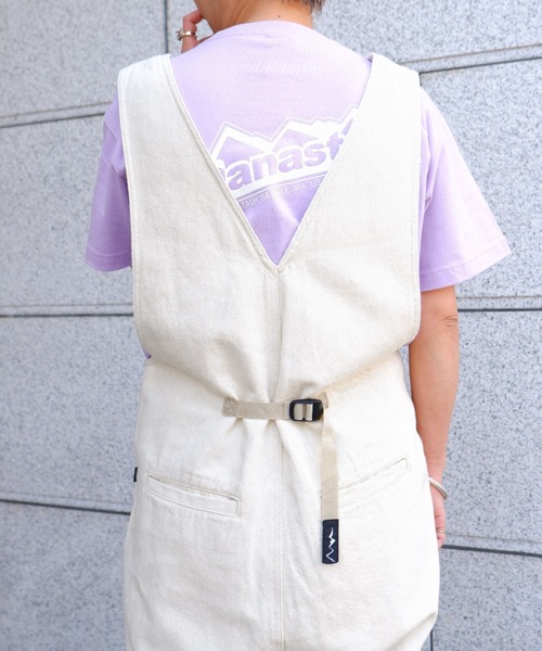MANASTASH(マナスタッシュ)の「MANASTASH/マナスタッシュ W's CHILLIWACK OVERALLS ウィメンズ チリワックオーバーオール(サロペット/オーバーオール・レディース・ブラック/インディゴブルー/ナチュラル・MEDIUM)」の15枚目の写真
