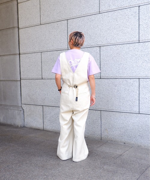 MANASTASH(マナスタッシュ)の「MANASTASH/マナスタッシュ W's CHILLIWACK OVERALLS ウィメンズ チリワックオーバーオール(サロペット/オーバーオール・レディース・ブラック/インディゴブルー/ナチュラル・MEDIUM)」の16枚目の写真