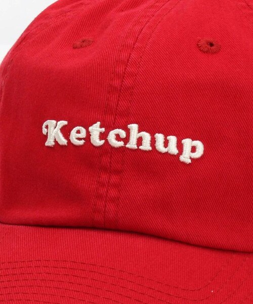 FREAK'S STORE（フリークスストア）の「American Needle/アメリカンニードル FOODIE SLOUCH/フーディースラウチ(刺繍ベースボールキャップ)（キャップ・レディース・レッド/オフホワイト/グリーン/マスタード・ONE SIZE）」の5枚目の写真