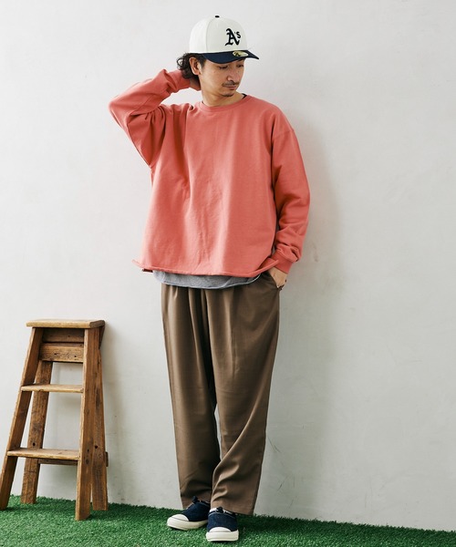 JOURNAL STANDARD relume（ジャーナルスタンダード　レリューム）の「【CALIFORNIA CHEF PANTS】 リラックス ルーズスラックス（その他パンツ・メンズ・ブラック/ネイビー/ブラウン/サックスブルー・SMALL/MEDIUM/LARGE）」の3枚目の写真