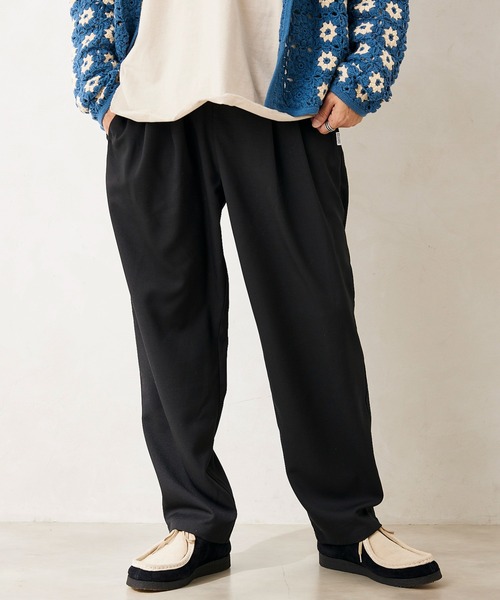 JOURNAL STANDARD relume（ジャーナルスタンダード　レリューム）の「【CALIFORNIA CHEF PANTS】 リラックス ルーズスラックス（その他パンツ・メンズ・ブラック/ネイビー/ブラウン/サックスブルー・SMALL/MEDIUM/LARGE）」の2枚目の写真