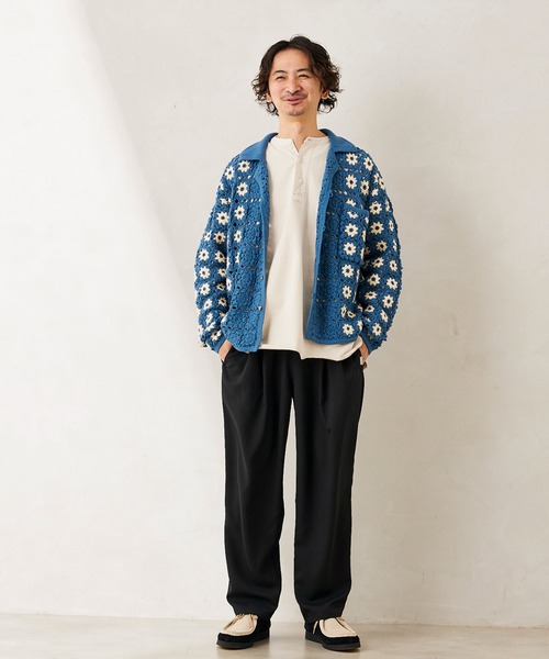 JOURNAL STANDARD relume（ジャーナルスタンダード　レリューム）の「【CALIFORNIA CHEF PANTS】 リラックス ルーズスラックス（その他パンツ・メンズ・ブラック/ネイビー/ブラウン/サックスブルー・SMALL/MEDIUM/LARGE）」の7枚目の写真