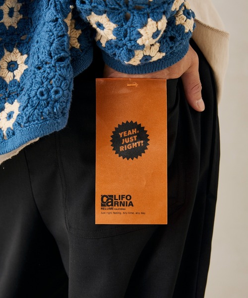 JOURNAL STANDARD relume（ジャーナルスタンダード　レリューム）の「【CALIFORNIA CHEF PANTS】 リラックス ルーズスラックス（その他パンツ・メンズ・ブラック/ネイビー/ブラウン/サックスブルー・SMALL/MEDIUM/LARGE）」の10枚目の写真