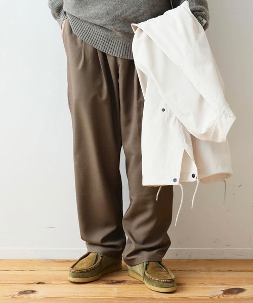 JOURNAL STANDARD relume（ジャーナルスタンダード　レリューム）の「【CALIFORNIA CHEF PANTS】 リラックス ルーズスラックス（その他パンツ・メンズ・ブラック/ネイビー/ブラウン/サックスブルー・SMALL/MEDIUM/LARGE）」の18枚目の写真